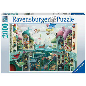  Ravensburger Puzzle 168231 - Ha a halak járni tudnának, 2000 darabos