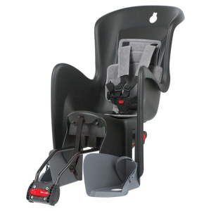 Polisport Bilby RS vázra szerelhető gyerekülés fekete/szürke