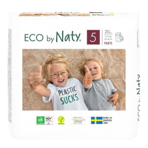 ECO by Naty Rugalmas nadrág pelenka 5 Junior (12-18 kg) 20 db