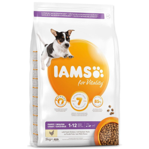 IAMS Dog Puppy Small&Medium Chicken 3 kg