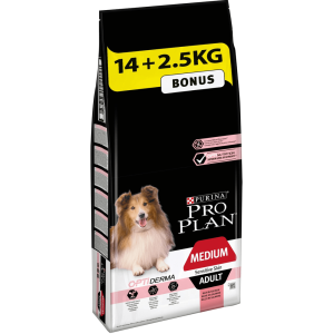 Purina Pro Plan Medium Adult Sensitive Skin 14 + 2,5 kg