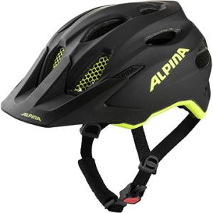Alpina Sports ALPINA CARAPAX JR. FLASH black-neon yellow matt 51 - 56 cm