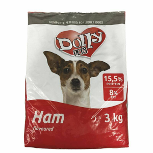 Dolly Dolly Dog Száraz Kutyaeledel Sonkás 3kg