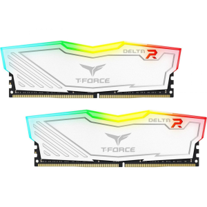 Team Group TeamGroup 16GB DDR4 3200MHz Kit(2x8GB) Delta RGB White (TF4D416G3200HC16CDC01)
