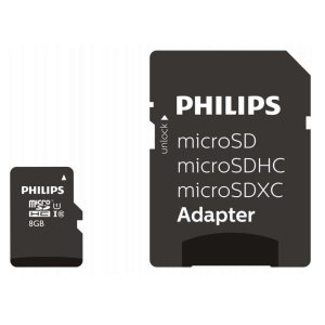  Philips FM08MP45B/00 memóriakártya 8 GB MicroSDHC UHS-I Class 10