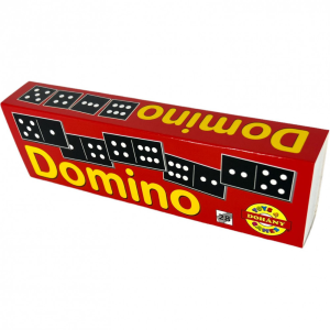 D-Toys &amp; Games Domino 28 db-os műanyag Piros