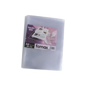 Fornax Genotherm &#039;L&#039; A4, 90 micron víztiszta, felül-oldalt nyitható, 50 db/csomag, Fornax