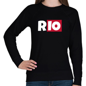 PRINTFASHION RIO - Női pulóver - Fekete