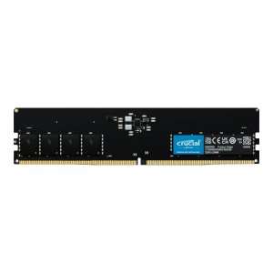 Crucial - DDR5 - module - 16 GB - DIMM 288-pin - 5200 MHz / PC5-41600 - unbuffered (CT16G52C42U5)
