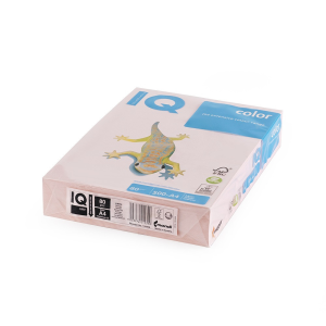IQ Másolópapír, színes, A4, 80g. IQ OPI74 500ív/csomag, pasztell flamingo