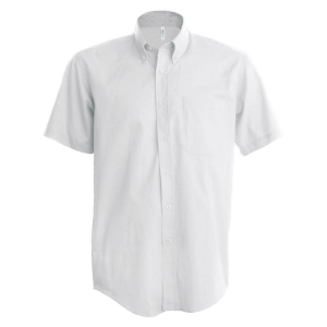 KARIBAN Férfi ing Kariban KA535 Men&#039;S Short-Sleeved Oxford Shirt -M, White