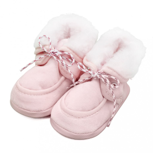 NEW BABY Baba téli tornacipő New Baby rózsaszín 0-3 h