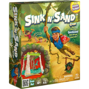 Spin Master Kinetic Sand: Sink 'N Sand - Futóhomok társasjáték