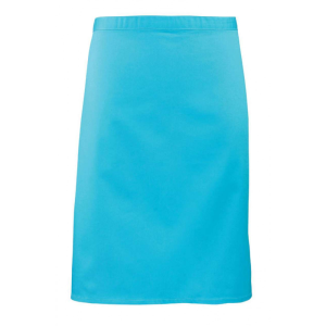 Premier Uniszex kötény Premier PR151 Colours Collection’ Mid Length Apron -Egy méret, Turquoise
