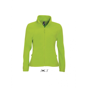 SOL&#039;S Női kabát SOL&#039;S SO54500 Sol&#039;S north Women - Zipped Fleece Jacket -L, Lime