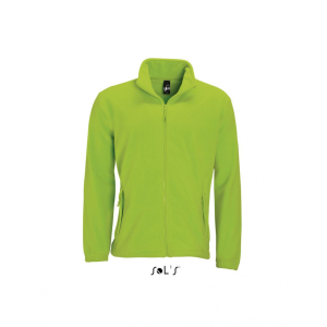 SOL&#039;S Uniszex kabát SOL&#039;S SO55000 Sol&#039;S north Men - Zipped Fleece Jacket -M, Lime