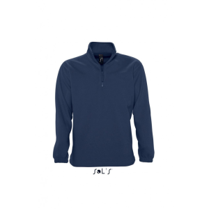 SOL&#039;S Uniszex pulóver SOL&#039;S SO56000 Sol&#039;S ness - Fleece 1/4 Zip Sweatshirt -XL, Navy