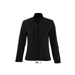 SOL&#039;S Női kabát SOL&#039;S SO46800 Sol&#039;S Roxy - Women&#039;S Softshell Zipped Jacket -S, Black