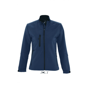 SOL&#039;S Női kabát SOL&#039;S SO46800 Sol&#039;S Roxy - Women&#039;S Softshell Zipped Jacket -L, Abyss Blue