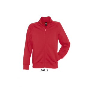 SOL&#039;S Férfi pulóver SOL&#039;S SO47200 Sol&#039;S Sundae - Men’S Zipped Jacket -L, Red