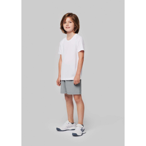 PROACT Gyerek rövid nadrág Proact PA1025 Kid&#039;S performance Shorts -6/8, White