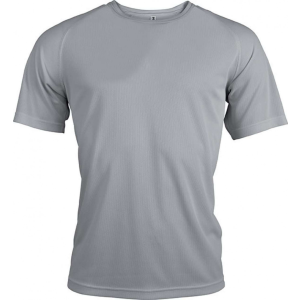 PROACT Férfi póló Proact PA438 Men&#039;S Short-Sleeved Sports T-Shirt -M, Dark Grey
