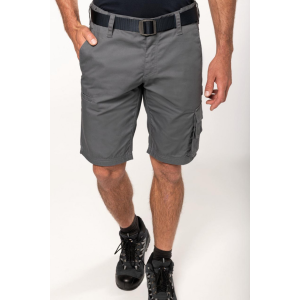 Designed To Work Férfi rövid nadrág Designed To Work WK763 Multipocket Workwear Bermuda Shorts -44, Black