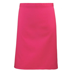 Premier Uniszex kötény Premier PR151 Colours Collection’ Mid Length Apron -Egy méret, Hot Pink