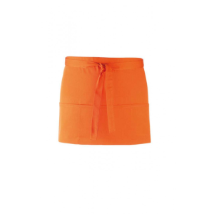 Premier Uniszex kötény Premier PR155 Colours Collection’ Three pocket Apron -Egy méret, Orange