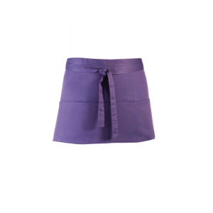 Premier Uniszex kötény Premier PR155 Colours Collection’ Three pocket Apron -Egy méret, Purple