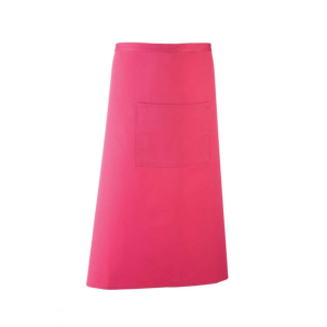 Premier Uniszex kötény Premier PR158 Colours Collection’ Bar Apron With pocket -Egy méret, Hot Pink