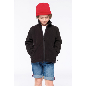 KARIBAN Gyerek kabát Kariban KA920 Kids&#039; Full Zip Fleece Jacket -10/12, Red