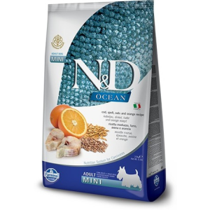  N&D Dog Adult Mini Codfish & Orange Low Grain 2.5 kg