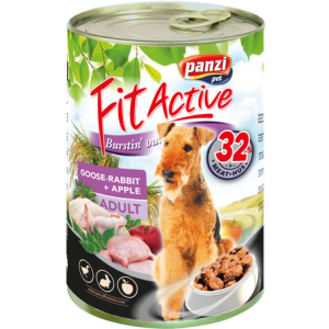  Panzi FitActive Dog Adult libás, nyulas és almás konzerv 1.24 kg