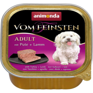 Animonda Vom Feinsten Adult – Pulyka- és bárányhúsos kutyaeledel (11 x 150 g) 1.65 kg