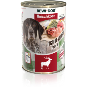 Bewi-Dog szín vadhúsban gazdag konzerves eledel (6 x 400 g) 2.4 kg