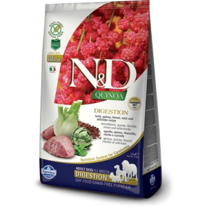  N&D Dog Grain Free Quinoa Digestion Lamb – Emésztési problémákra - 2.5 kg