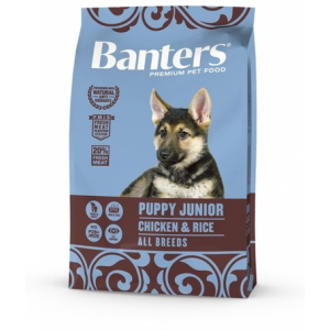 Visán Optima / Banters Dog Puppy & Junior Chicken & Rice 3 kg