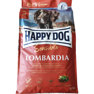 Happy Dog Lombardia kutyatáp kacsahússal és olasz rizzsel 300 g