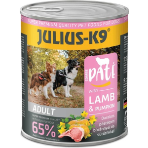 Julius-K9 Paté Lamb - Bárányhúsban gazdag pástétomos konzerv (20 x 400 g) 8 kg