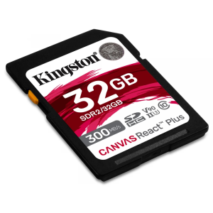 Kingston Canvas React Plus 32GB SDHC 260 MB/s SDR2/32GB