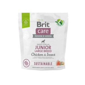 Brit Care Dog Sustainable Insect Junior Large Breed 1 kg