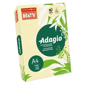 REY "Adagio" Másolópapír színes A4 80g pasztell sárga (ADAGI080X626) (ADAGI080X626)
