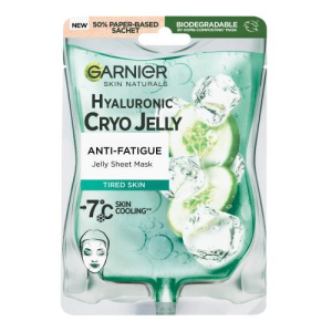 Garnier Skin Naturals Hyaluronic Cryo Jelly Sheet Mask arcmaszk 1 db nőknek