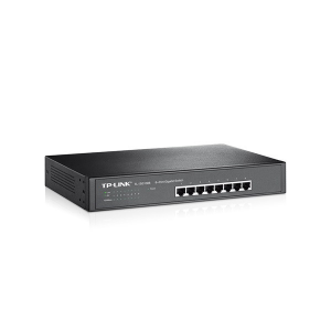 TP-Link Switch - TL-SG1008 (8 port, 1000Mbps; fém ház, rackbe szerelhető)