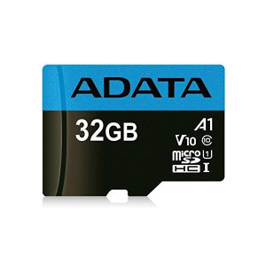 ADATA MicroSD kártya - 32GB microSDXC UHS-I Class10 A1 (R/W: 100/20 MB/s) + adapter