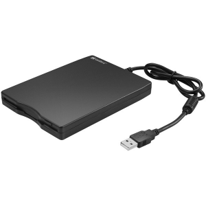 SANDBERG FDD Külső - USB Floppy Mini olvasó (Retail; USB; USB tápellátás; 3,5&quot; 1.44 lemezhez; fekete)