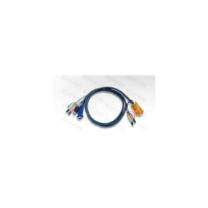 ATEN PS/2 KVM Cable with 3 in 1 SPHD and Audio 1,8m