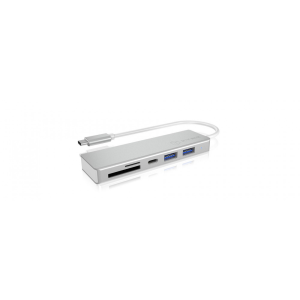 RaidSonic IcyBox IB-HUB1413-CR USB 3.0 Type-C USB hub with 3 USB ports and multi-cardreader