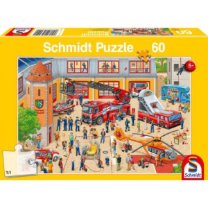 Schmidt Children´s day at the fire station 60 db-os puzzle (4001504564490) (4001504564490) - Kirakós, Puzzle